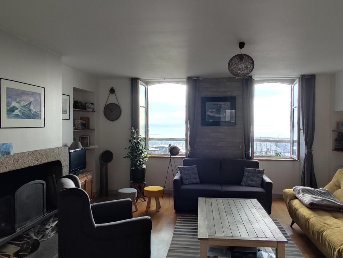 La Maison De L'Amiral Vue Sur Mer A Granville Eksteriør billede